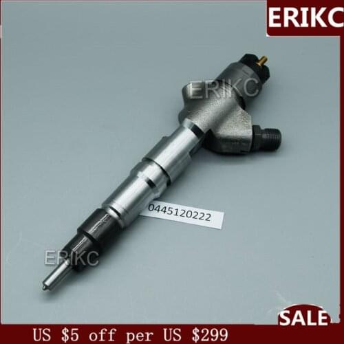 ERIKC 0445120222 Common Rail Fuel Injector 0 445 120 222 OEM WEICHAI 612600080964 FOR WDEW 612600080618