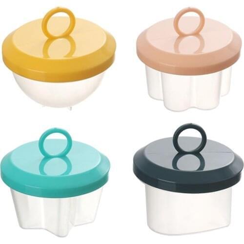 Kapmore 4Pcs/Set Plastic Egg Steamer Creative Heart Shape Egg Mold Cooking Tool With 1pc Brush Egg Tools Accessories