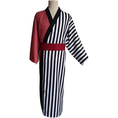 Anime One Kinemon Cosplay Costume Bathrobe Belt Custom Size