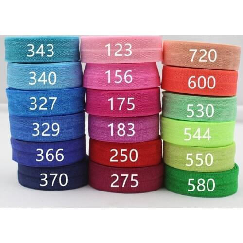 1683-5 ,16mm solid elasticity ribbon, 10 yards headwear Rubber band, DIY handmade headdress clothing accessories material