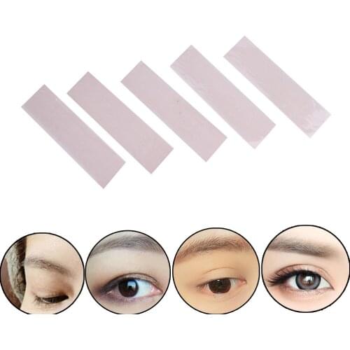 Gauze Mesh Lace Eyeliner Stealth Double Eyelid Tape Stickers Without Glue Hot 5 Sheets/120pcs Double Eyelid Stickers