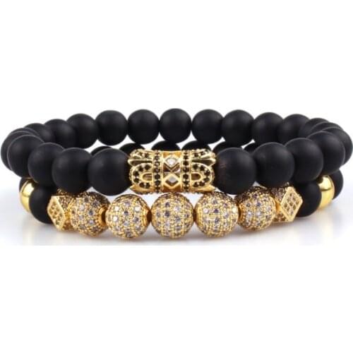 Micro pave Copper gold silver metal cz Cubic Zirconia rope adjustable Beads Bracelet Charm Braided Bangles ryfg3