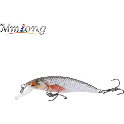 Mmlong 7.8cm/6.9g Floating Wobbler Minnow Fishing Lure Carp Bait Ocean Beach Fish Tackle Pesca AH12B