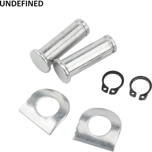 Motorcycles Foot Pegs Mount Kit Pins For Harley Sportster 1200 883 Forty Eight Seventy Two Heritage Softail Fat Boy FLUNDEFINED