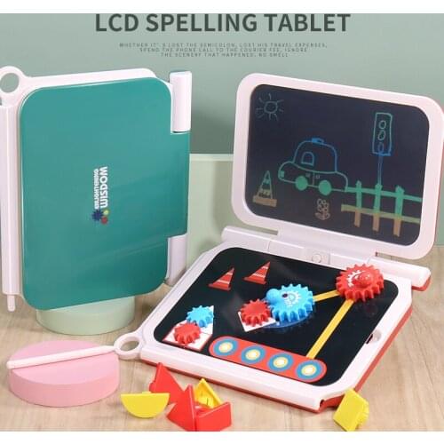Kids Montessori Drawing Tablet Set Christmas Coloring Developing Educational Painting Utensil Board Pad Children Toys