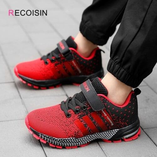 RECOISIN 2020 Autunm Sneakers Kids Shoes Comfortable Sports Shoes For Boys Fashion Casual Running Children Shoes Basket Enfant