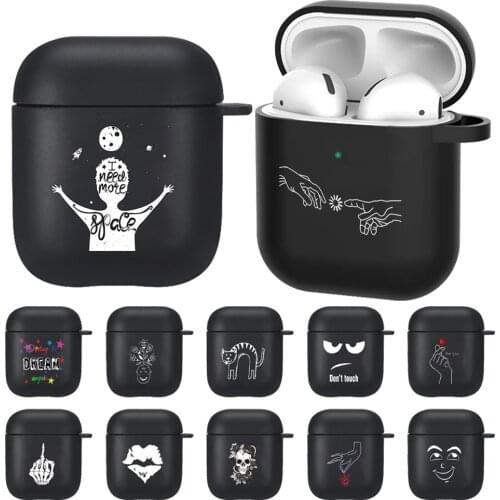 Silicone Cases for Airpods 1/2nd Luxury Protective Earphone Cover Case for Apple Airpods Case 1&2 Shockproof Charging Box Bags