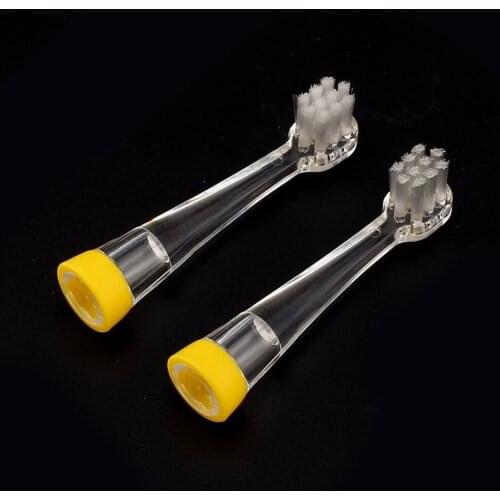 2pcs Replaceable Toothbrush Heads for Seago SG-811 Children Toothbrush Oral Tooth Brush Hygiene Care Soft Dupont Nylon Bristles