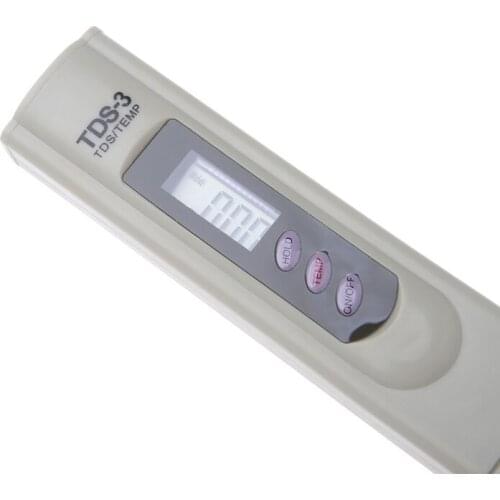 TDS-3 Meter 0 - 9990 ppm Handheld Measurement LCD Digital Water Purity Testers