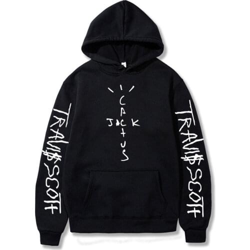 Travis Scott Hoodie Sweatshirts Cactus Jack Print Hoody Wintere Fashion 2020 Pullovers Warm Pocket Hooded Jacket Hoodies Mens