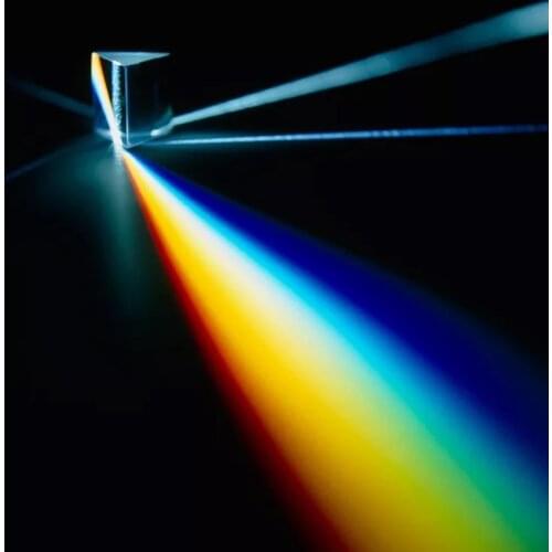 30x30x60mm Optical Glass Triangular Prism Optic Experiment Rainbow Surveying Search Prisms Equilateral Triple Prisma 1PC