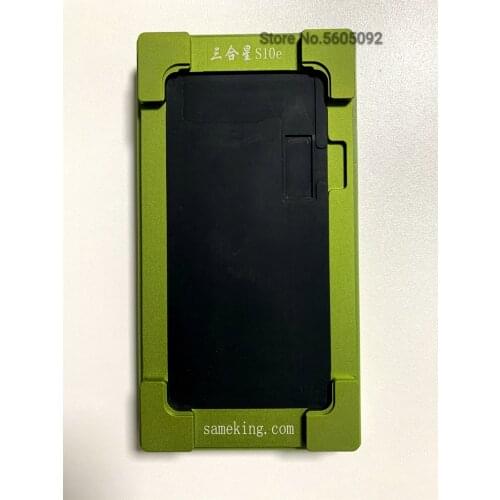 Universal Laminate Mold for samsung and HW S8 S10e S10 S10Plus max Glass OCA Position Mould LCD screen repair unbern flex rubber