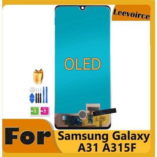 6.4" OLED For Samsung Galaxy A31 LCD Touch Screen Digitizer Display Replacement Parts For A315F/DS A315G/DS A315N LCD Display