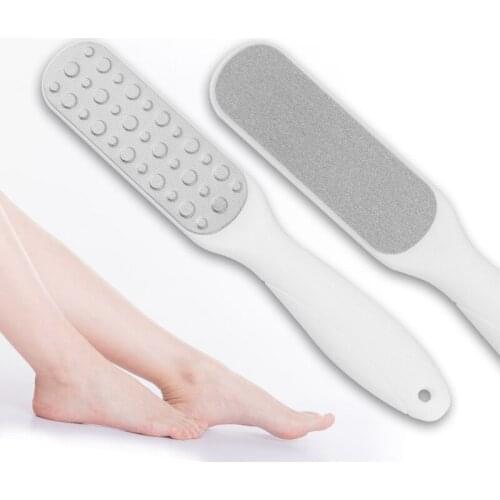 1pcs Double Side Stainless Steel Disposable Foot File And Callus Remover Dead Skin Remover Foot Care Products Pedicure Tools