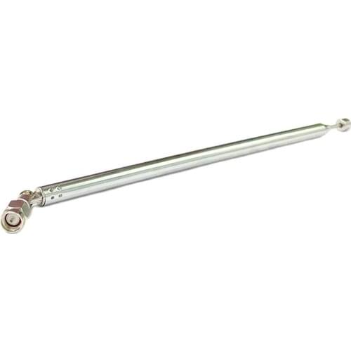 1PC Telescopic Antenna 7 Sections 205mm Long with SMA Male Connector Total 1Meter for FM Radio Remote Control Aerial NEW