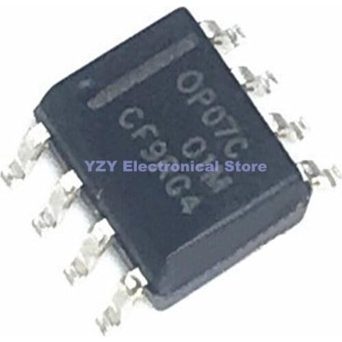 10PCS/LOT OP07CDR SOP8 OP07C SOP OP07 SOP-8 SMD New Original Integrated Circuits