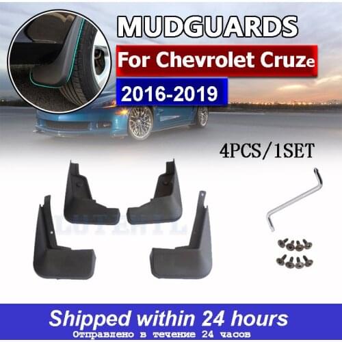 Car Mud Flaps All New For Chevrolet Cruze Sedan 2016 2017 2018 2019Mudflaps Splash Guards Front Rear Mud Flap Mudguards Fender