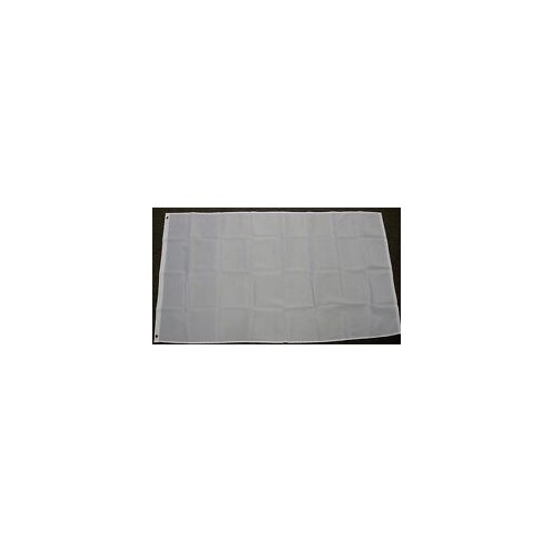 Free shipping WHITE flag 3x5 ft poly blank White flag blank print banner