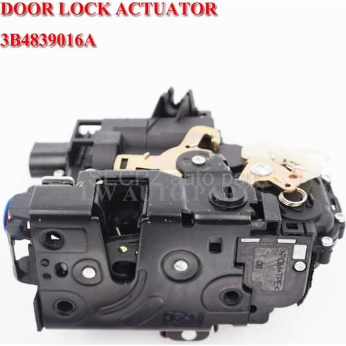 Free shipping Rear Right Door Lock Mechanism For VW GOLF BORA LUPO PASSAT B5 MK4 3B4839016A RR For SEAT Skoda