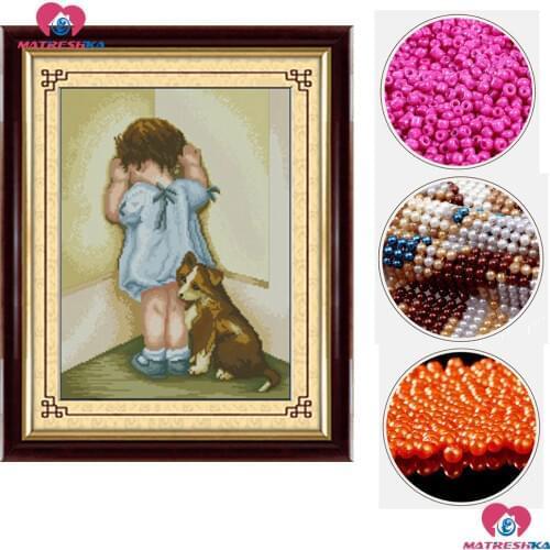 Diy beaded cross stitch beads embroidery baby cat beadwork home decor crafts needlework pearl embroidery point de croix perle