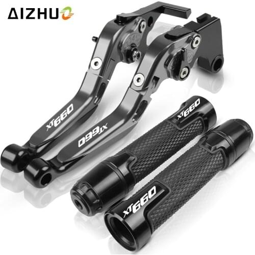 FOR YAMAHA XT660 X S XT660X XT660R XT 660 2004-2017 2016 2015 Motorcycle Adjustable Folding Brake Clutch Lever Handle Grips End
