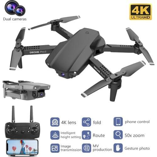 E99Pro RC Drone Precision Fixed Point 4K HD Camera Professional Aerial Photography Helicopter Foldable Quadcopter