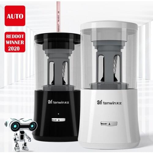 Tenwin Electric Automatic Pencil Sharpener Heavy Duty usb Mechanical for Kids School Stationery Office and Stationery Home Suppl