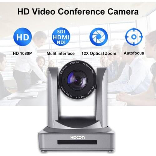 HDCON M512NDI 1/2.8 Progressive CMOS Image Sensor and Other Special Features 12x video conference camera
