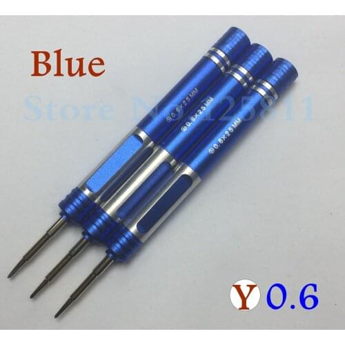 Call Phone Tools Precision Screwdriver S2 Steel Key 0.6 Y x 25mm Tri-wing For iPhone 7/7PLUS Screws Dedicated 500pcs/lot