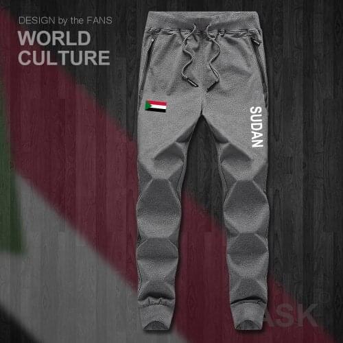 North Sudan Sudanese Africa SDN Islam mens pants joggers jumpsuit sweatpants track sweat fitness fleece tactical casual nation