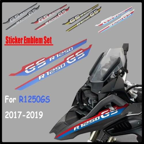 R1250 GS Sticker Emblem Set Waterproof for BMW R1250GS 2018 2019 Motorcycle Accessories