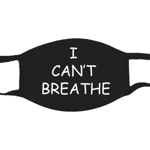 New type "I Cant Breathe" Face Cold Weather Cycling Windproof Sun Dust Sports Unisex Black FOR Hot Sale