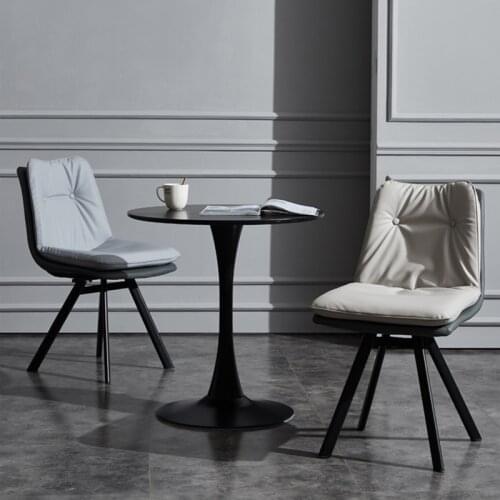 Dinning Chairs Light Luxury Household Stool Backrest Makeup Chairs Iron Desk Living Chaise 의자 Silla Dining Chair