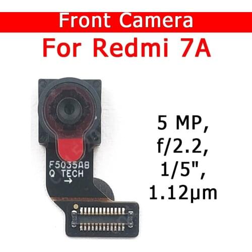 Original Front Camera For Xiaomi Redmi 7A Redmi7A 7 A Front Small Facing Camera Module Flex Cable Replacement Spare Parts