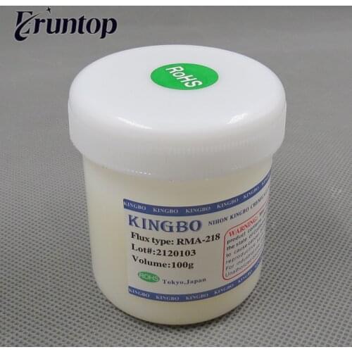 1 PCS Kingbo RMA-218 RMA-223-UV NC-559-ASM bga Solder Flux Paste Solder 100g for SMT Reballing