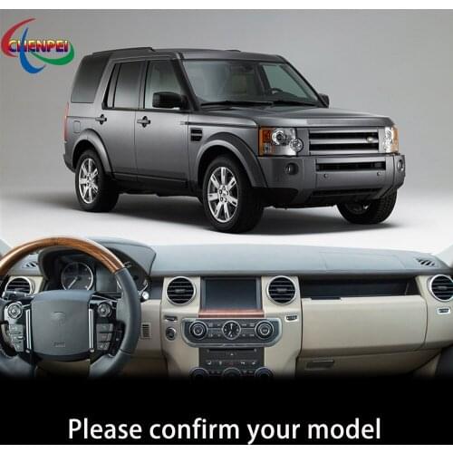 Anti-Slip Anti-UV Mat For Land Rover Discovery 3 4 05~16 LR3 LR4 Dashboard Cover Pad Dashmat Protect Sunshield Pad Accessories