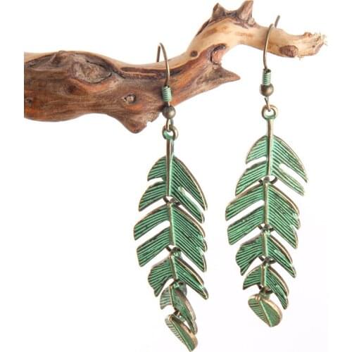 RH Fashion Bohemian Jewelry Accessory Retro Metal Pendant Earrings Jewellery Wedding Party Gifts Women Earrings