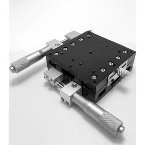 Manual Sliding Table Trimmer Frame XY Axis Cross-guide Displacement Platform LY90-LM