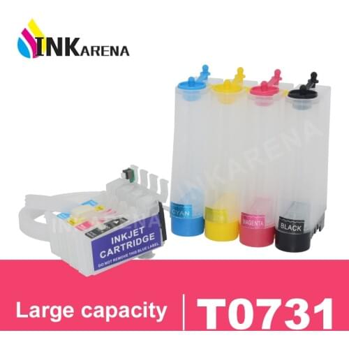 T0731 - T0734 Ciss Ink Supply System For Epson Stylus CX3900 CX4900 CX5600 CX5900F CX5500 CX7300 CX7310 CX8300 Printer Ink Tank