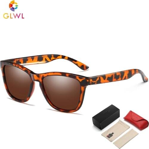 Polarized Sunglasses For Men Sports Sun Glasse With Box Male Drivers Shades Vintage Black Goggles UV 400 Outdoor New Fashion