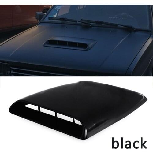 Universal Car Air Intake Decals Bonnet Hood Scoop Air Flow Intake Vent Cover Decorative Accessories For BMW Golf Tesla Passat