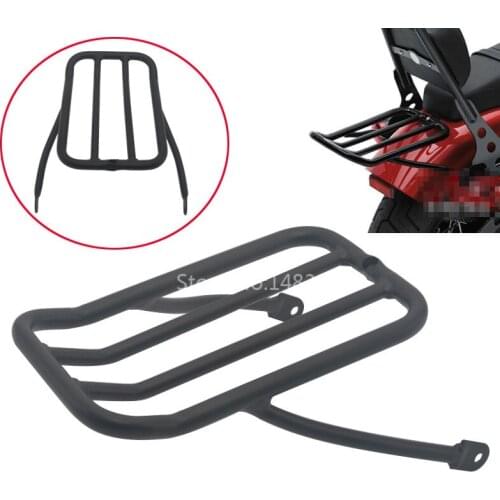 Motorcycle Rear Luggage Rack Support Shelf Steel Black Refit Bracket For Harley Sportster Iron 883 XL883N 48 XL1200X 72 2009-18