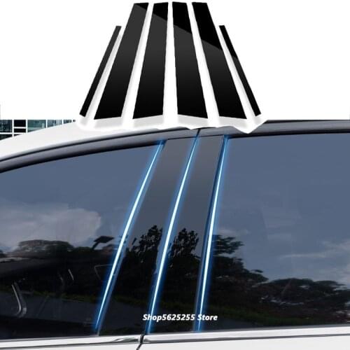 Car Window Middle Column Protector Trim For Kia Sportage QL 2021 2020 2020 2019 2017 Accessories Window Center B Pillar Sticker
