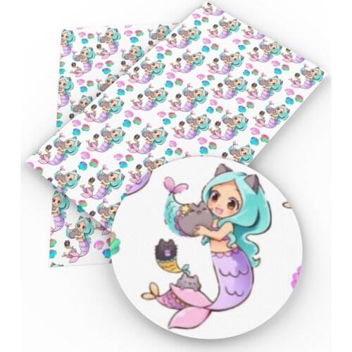 David accessories 20*33cm halloween faux artificial Synthetic leather fabric hair bow diy decoration crafts 1piece,1Yc3980