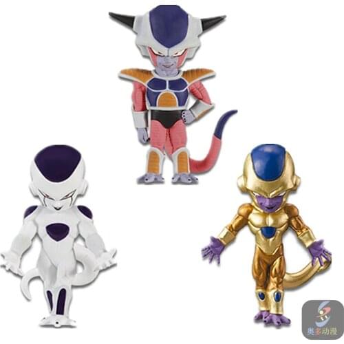 Bandai Genuine Dragon Ball Z Frieza, Son Goku, Son Gohan, Piccolo Action Figure Ornaments