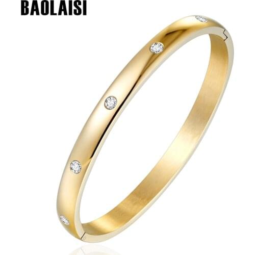 BAOLAISI Golden Bracelets