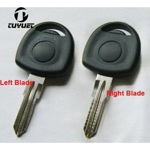 Transponder key Shell Car Key Blanks for Buick Old Sail Replacement Case Left/Right Blade