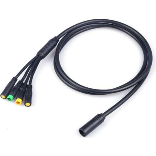 Ebike 1T4 Cable for Bafang Mid Drive Motor BBS01/02 BBSHD 8Fun Crank Motor Display Throttle Brake Connector Line