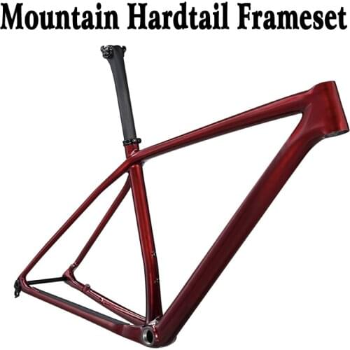 XC Light MTB Frameset Mountain-Bike Full-Suspension 148*12mm Thru-Axle 29er-Boost 29/27.5er Carbon High-Quality