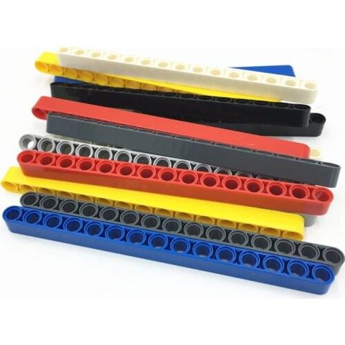 25pcs 15 Hole Arm Compatible Lego Size Technic Building Blocks City Truck Creative Creator Tech Assemblage Bricks Children Toys